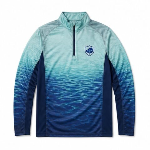 Camisa de pesca com proteção UV