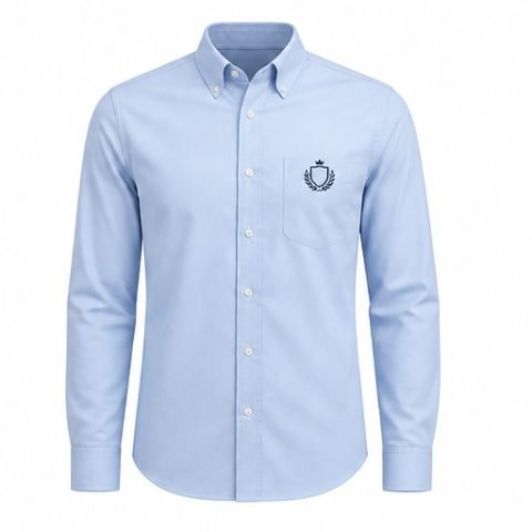 Camisa social com logo