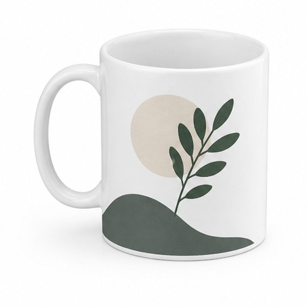 Caneca de cerâmica personalizada — Performiza, malharia em Lucas do Rio Verde/MT